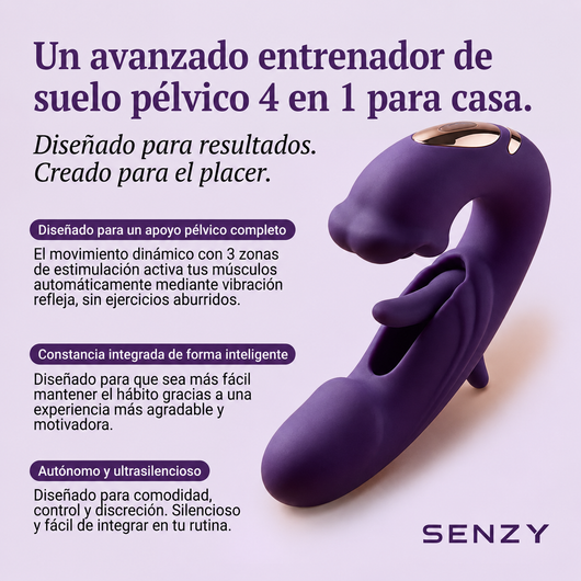 Activador Del Suelo Pélvico Senzy™ 4 en 1